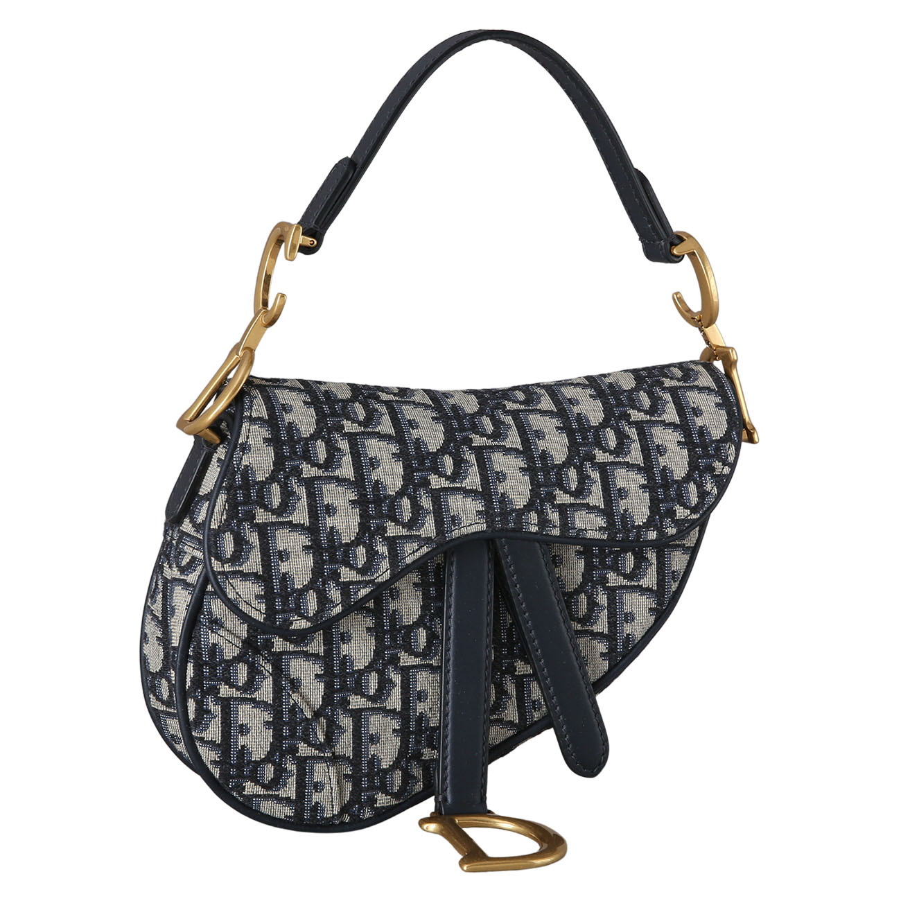 CHRISTIAN DIOR(USED)크리스찬디올 오블리크 새들백 미니